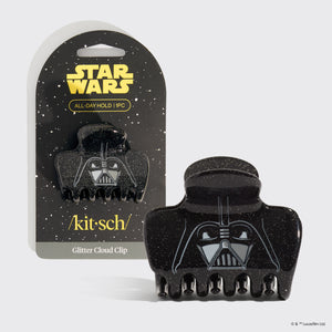 Star Wars™ & Kitsch Pinza Nube con purpurina de Darth Vader