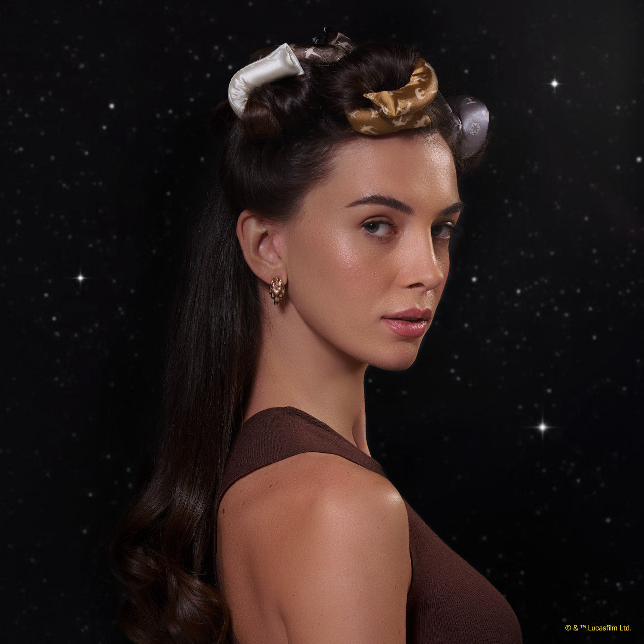 Star Wars™ & Kitsch Bastoncini Flessibili in Seta – Lato Chiaro vs Lato Oscuro