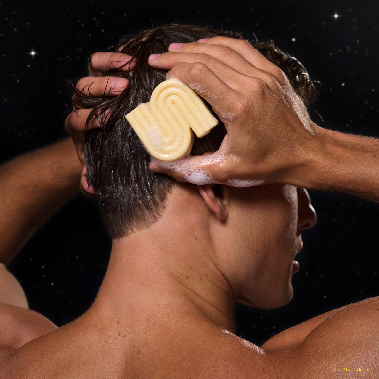 Star Wars™ & Kitsch Rice Water Protein Strengthening Solid Shampoo - C-3PO