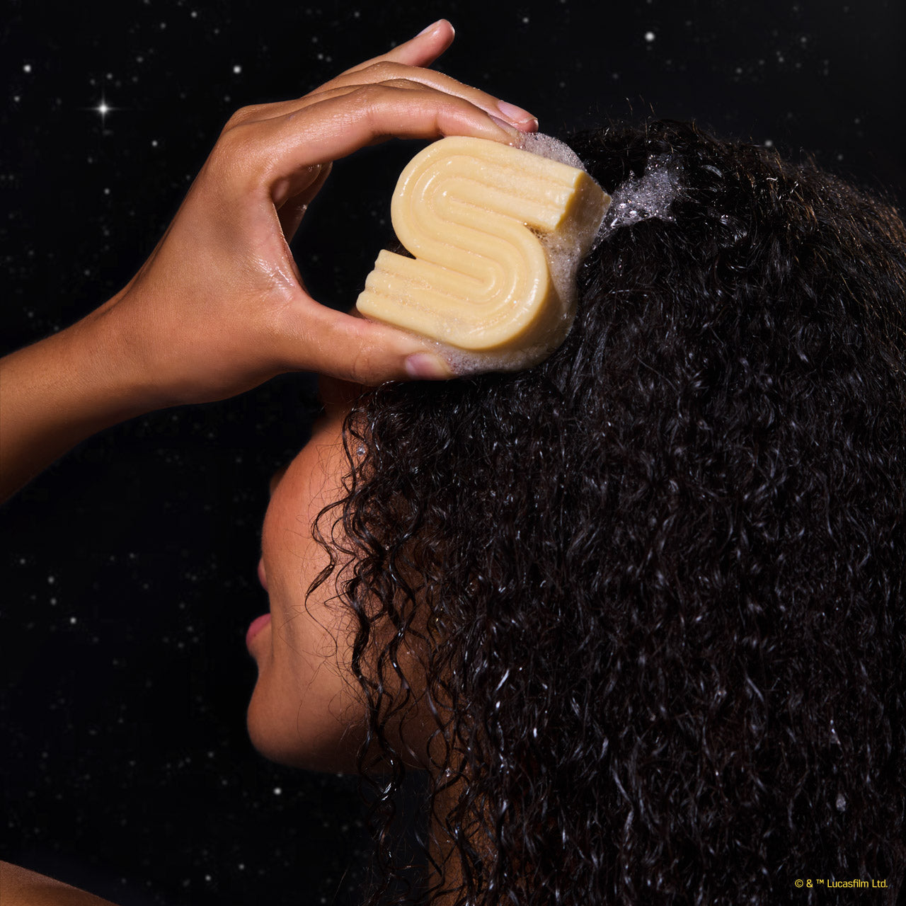 Star Wars™ & Kitsch Rice Water Protein Strengthening Solid Shampoo - C-3PO