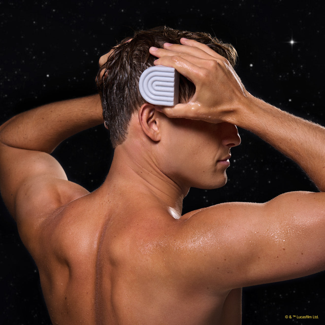 Star Wars™ & Kitsch Acondicionador sólido fortalecedor con proteína de agua de arroz - R2-D2