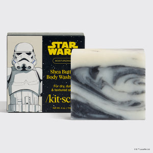 Star Wars™ & Kitsch Gel douche hydratant au beurre de karité - Stormtrooper Swirl