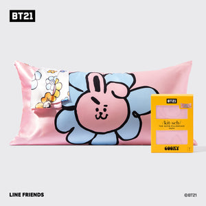 Kitsch x BT21 Funda de almohada COOKY - King