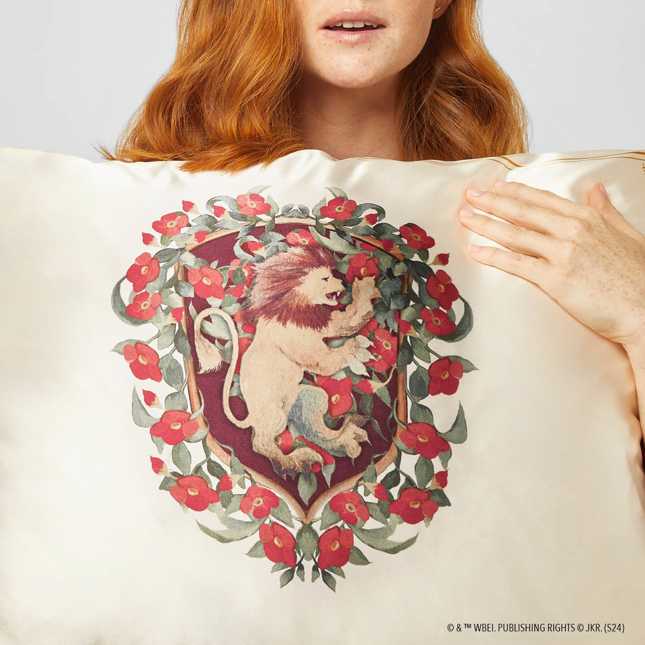 Kitsch x Harry Potter Satin Pillowcase in Gryffindor - King