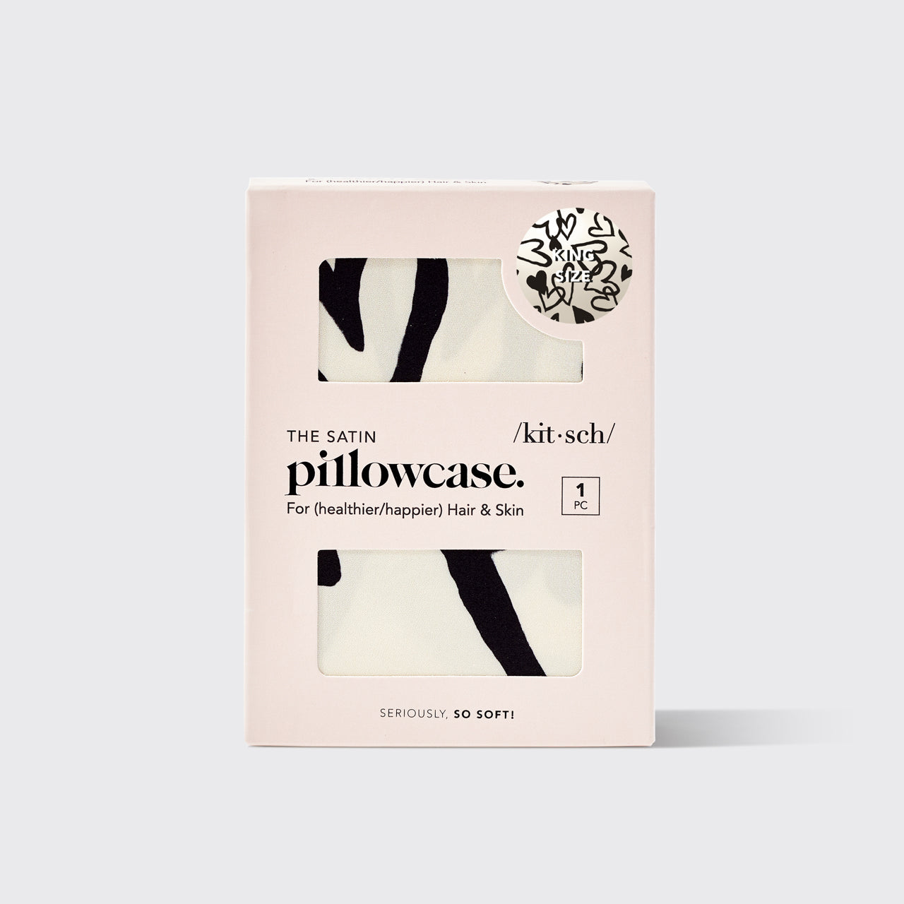 Federa in raso Cuore - King