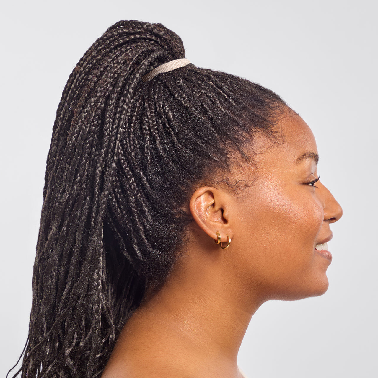 Naadloze Haar Elastiek 8-Delige Set Rozenhout