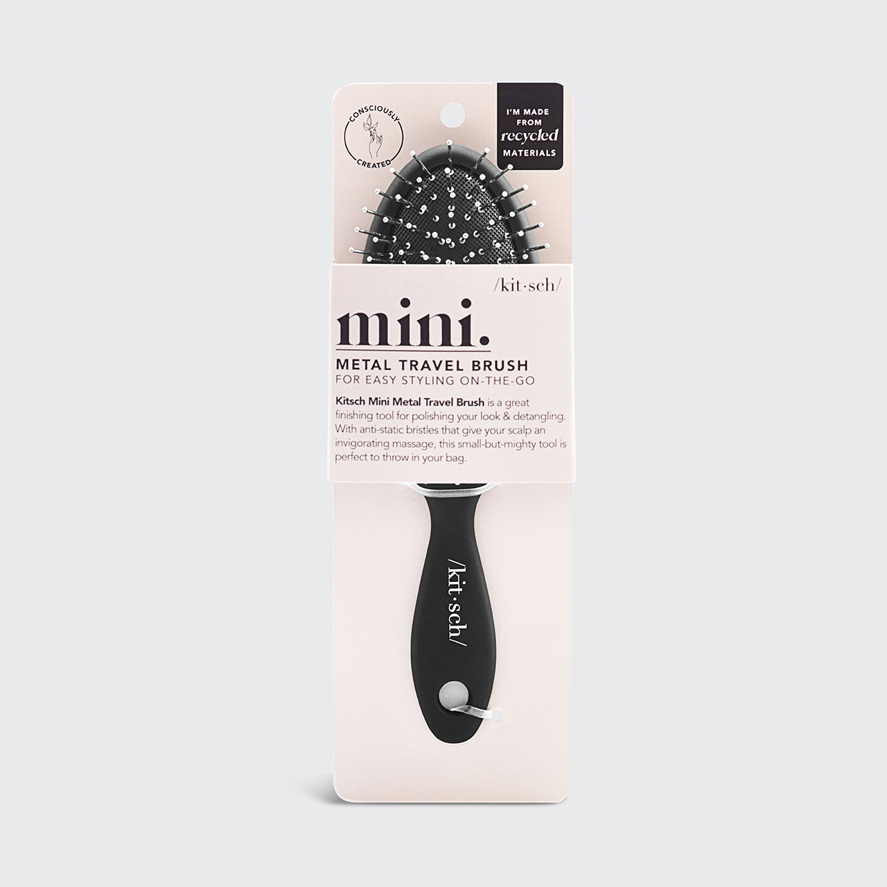 Consciously Created Mini-reseborste med metallborst