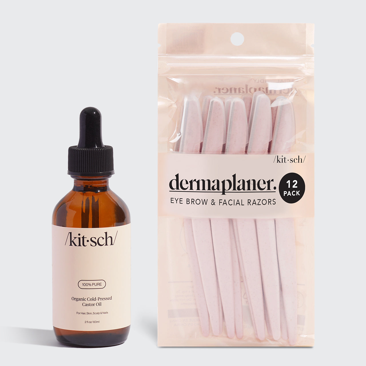 100% ricinolja 2 oz + GRATIS miljövänlig dermaplaner