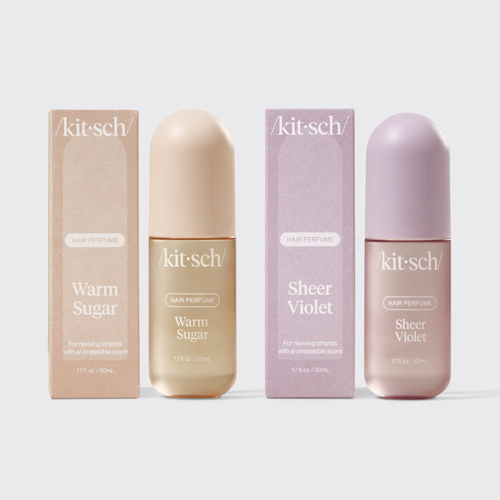 Garden Tea Party Duo: Warm Sugar & Sheer Violet Hair Perfume