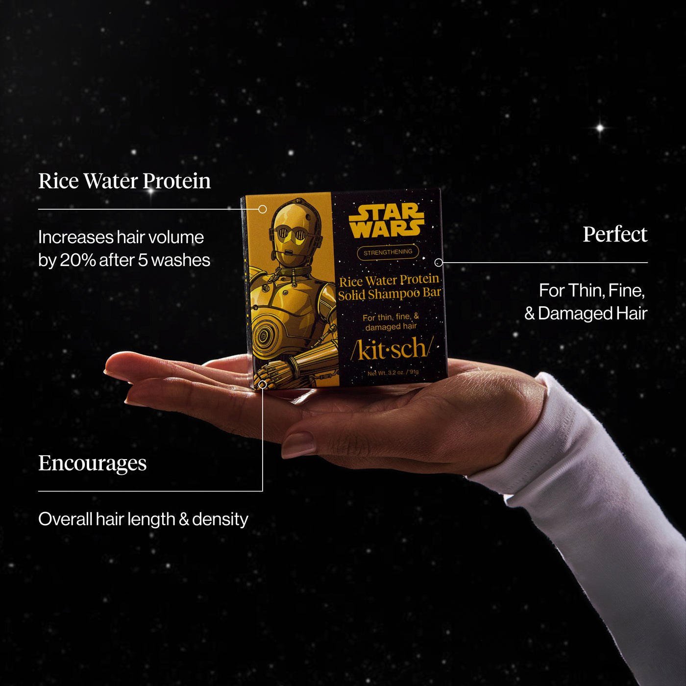 Star Wars™ & Kitsch Combo Champú y Acondicionador