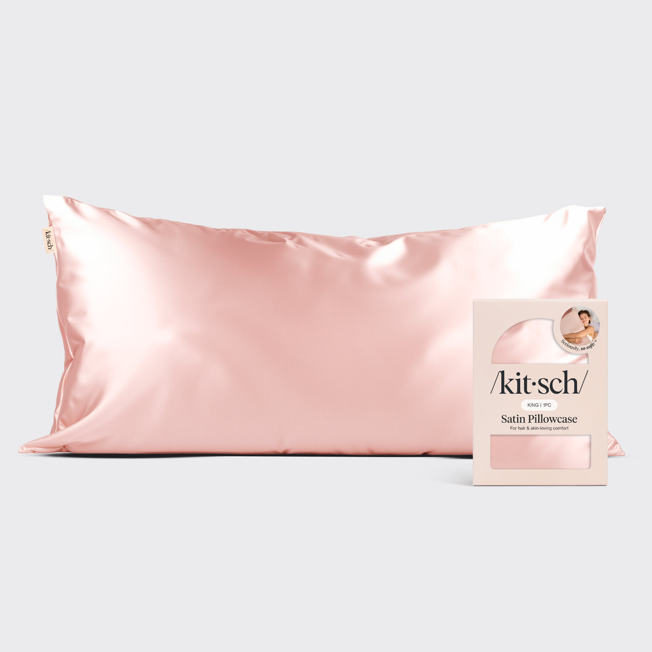 Μαξιλαροθήκη King - Blush