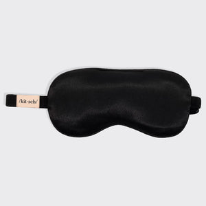 Ögonmask i lavendeltyngd satin