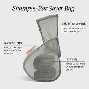 Kitsch Bar Saver Bag - ROSEMARY & BIOTIN Shampoo