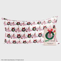 The Grinch x Kitsch taie d'oreiller en satin in Cindy Lou Who - King