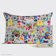 Lisa Frank x Kitsch Taie d'oreiller en satin The Fantastic World of Lisa Frank