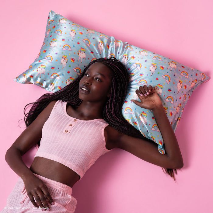 Lisa Frank x Kitsch Satin Pillowcase in Markie™ - King
