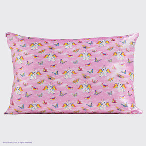 Lisa Frank x Kitsch Satin Pillowcase in Angel Kitty™