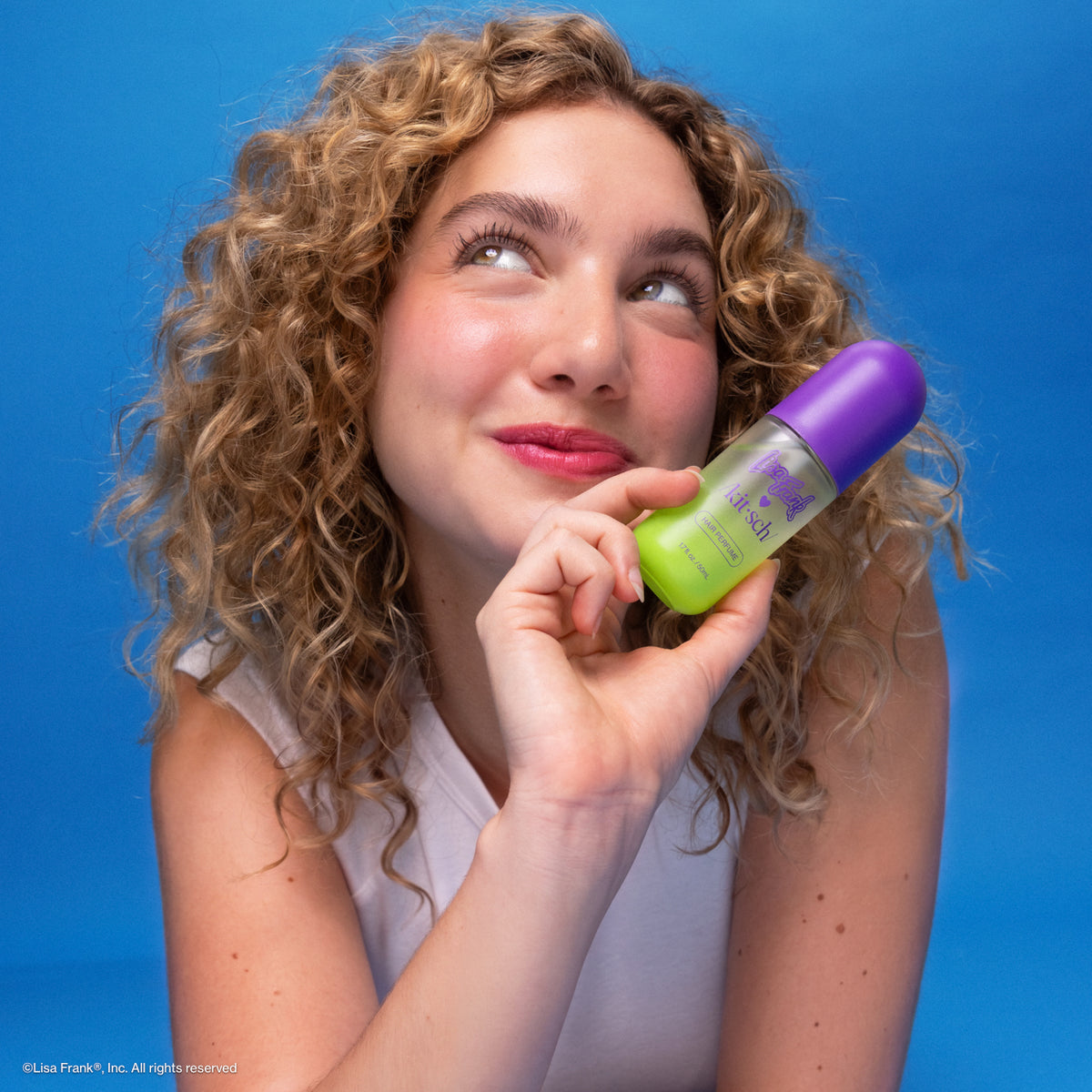 Lisa Frank x Kitsch Cosmic Sundae Hair & Body Perfume Mist - on-model lifestyle