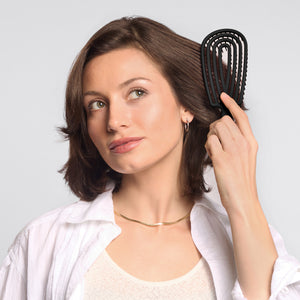 Brosse démêlante flexible noir