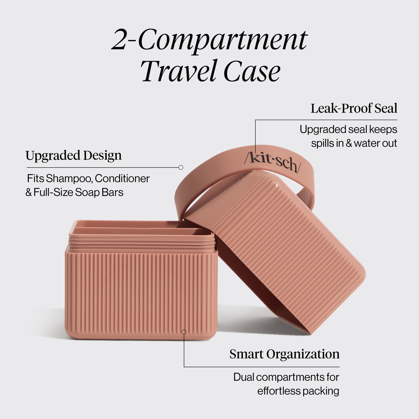 Beauty Case da viaggio senza bottiglie