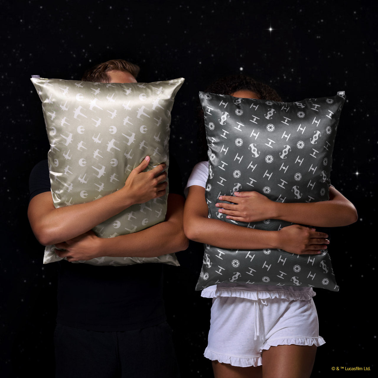 Star Wars™ & Kitsch Taie d'oreiller en satin Rebel Alliance - King