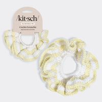 Chouchou en crochet Butter Yellow