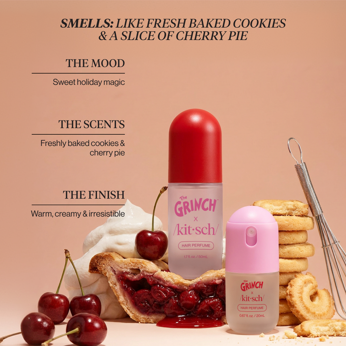 The Grinch x Kitsch Cindy-Lou Duo Set
