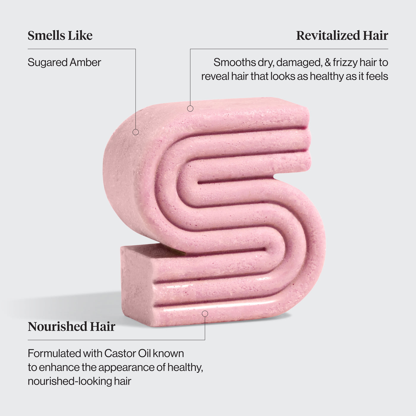 شريط شامبو مغذي بزيت الخروع