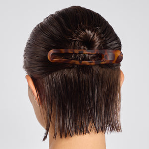 Flat Lay klo-klämma 2 st böjd - svart & tort