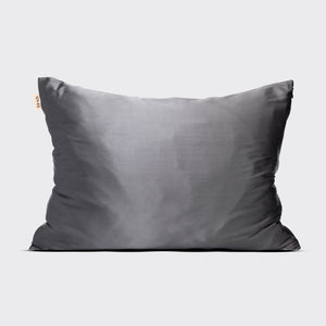 Satin Pillowcase in Charcoal