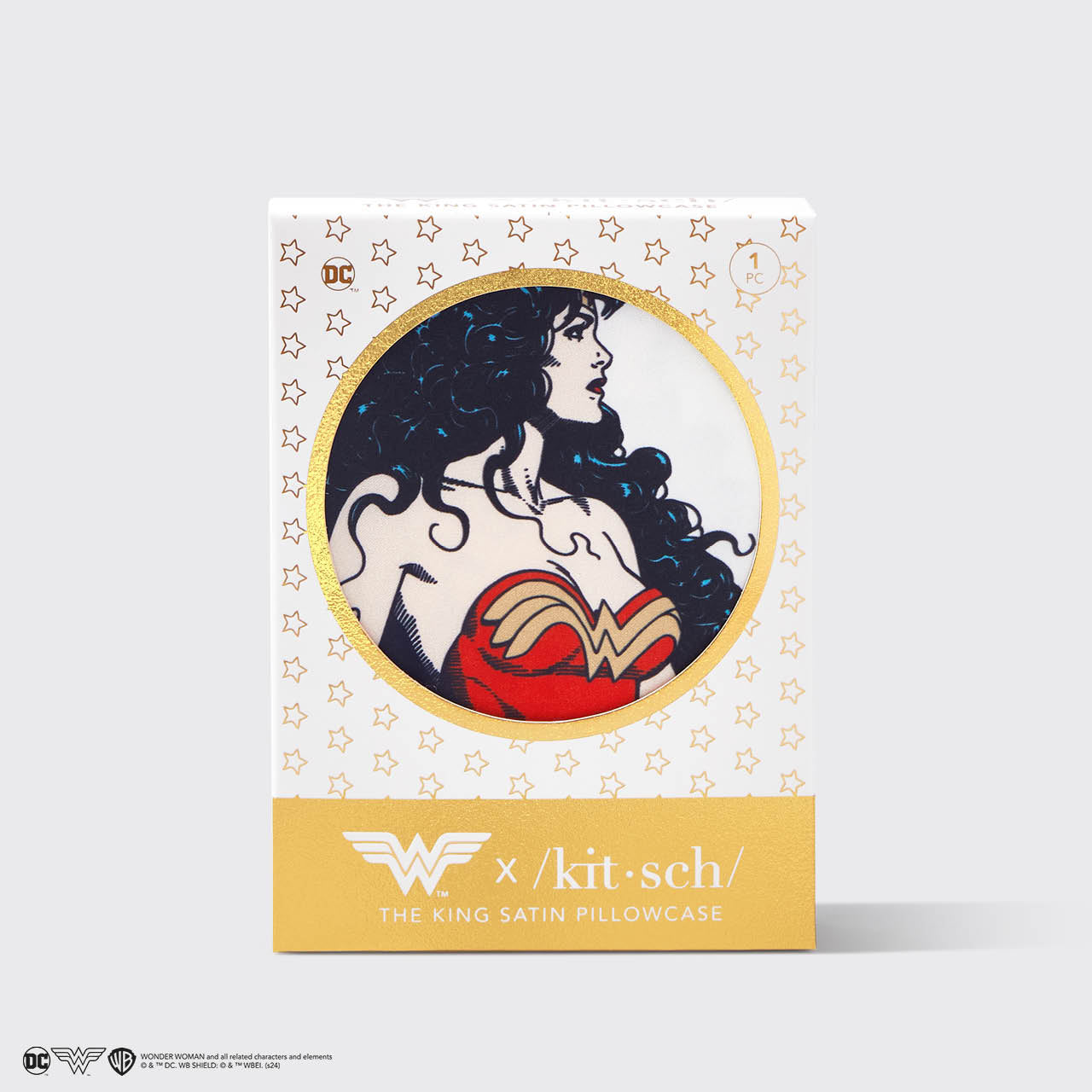 Wonder Woman x Kitsch federa di raso- Believe in Wonder | King