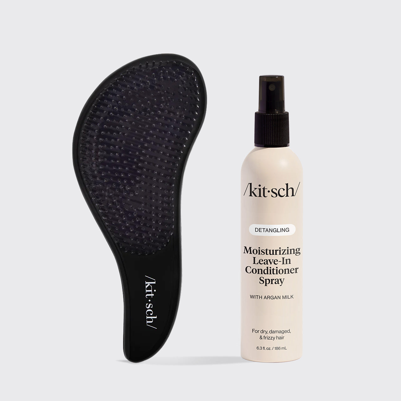 Pacchetto balsamo per capelli e spazzola