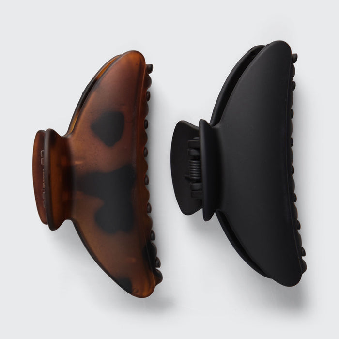 Μεσαία κλιπς νυχιού 2τμχ - Ανακυκλωμένο πλαστικό