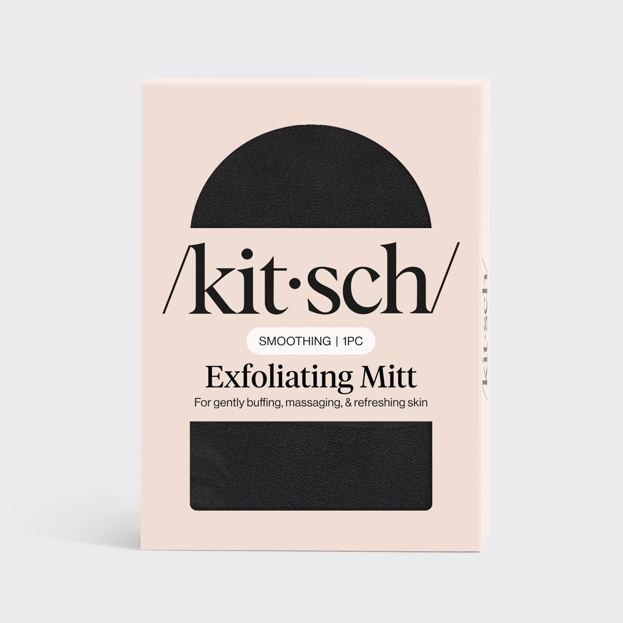 Gant exfoliant 1pc - Noir