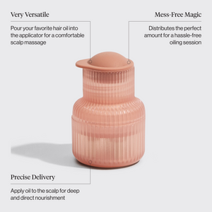 Aplicador de aceite para el cuero cabelludo