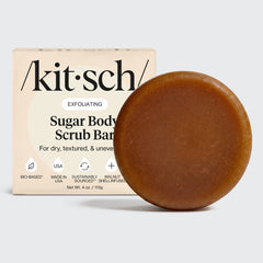 Exfolierande kroppsskrubb med socker