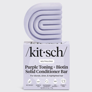 Purple Toning Conditioner Bar for Color-Treated & Grey Hair