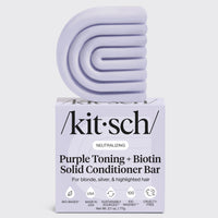 Conditionneur tonique violet pour cheveux colorés et gris