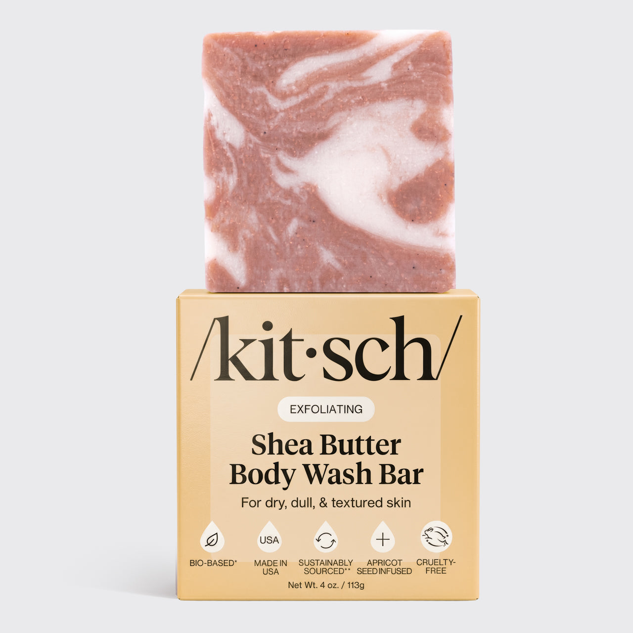 Gel exfoliante de manteca de karité