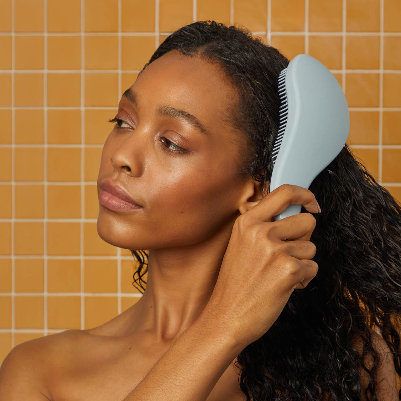 Après-shampoing sans rinçage et brosse démêlante - Haze Blue