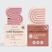Shampooing et conditionneur nourrissants à l'huile de ricin