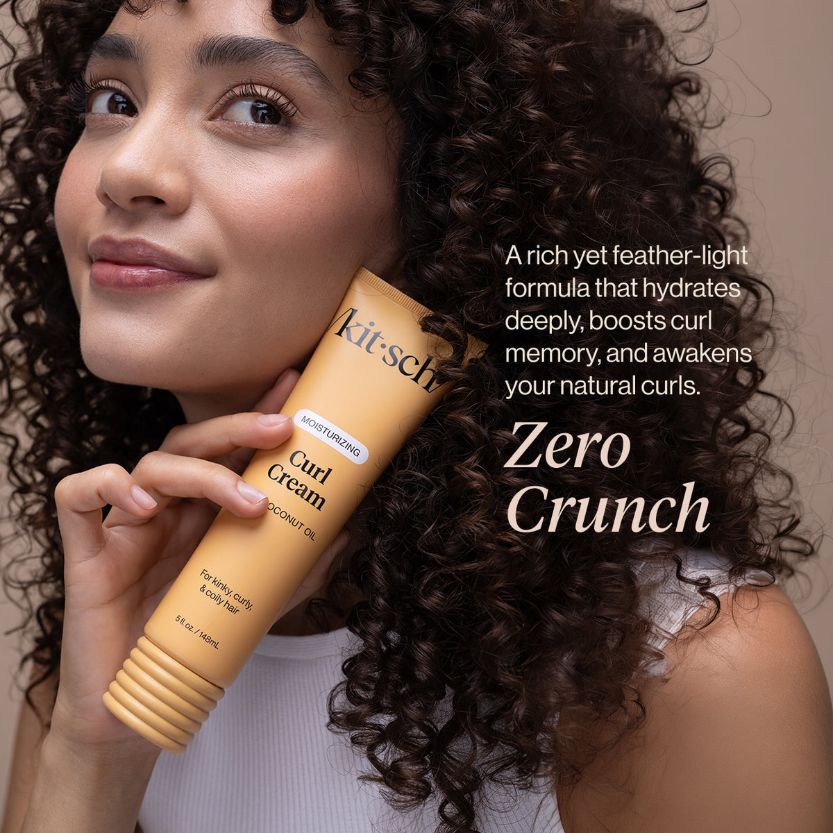 KITSCH Moisturizing Curl Cream — benefit claims