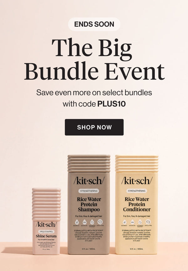 Kitsch Big Bundle Event – save on hair bundles with code PLUS10