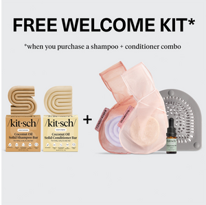 Winter Welcome Kit Coconut Oil Shampoo & Conditioner Bar Combo for Dry Damaged Hair