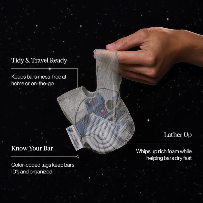 Star Wars™ & Kitsch Conditioner Bar Saver Bag - R2-D2