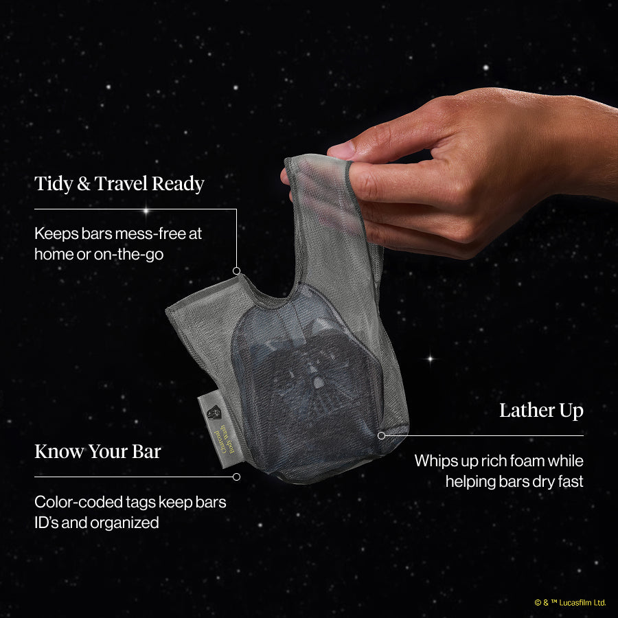 Star Wars™ & Kitsch Pochette pour savon solide - Darth Vader