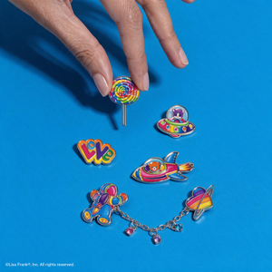 Lisa Frank x Kitsch KitschPop Charms Collection 6pc Set - product detail flat lay