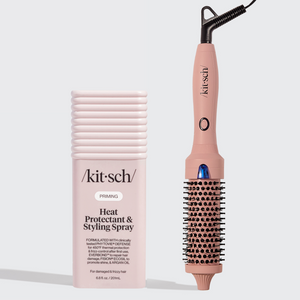 Pack Spray Protector de calor + Cepillo Térmico Voluminizador