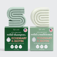 Shampooing et conditionneur volumineux au romarin et à la biotine