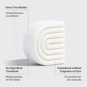 超敏感固体护发素和剃须棒